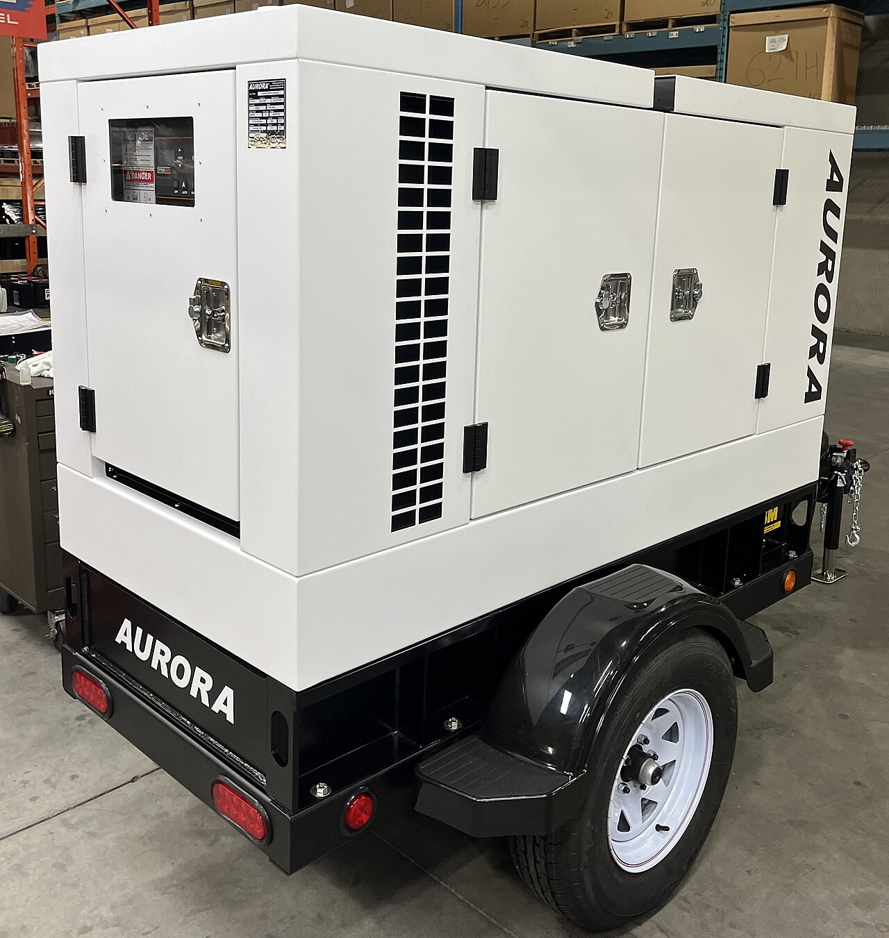 Diesel generator for site power supply